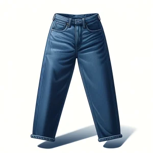 شلوار جین با کمر بلند